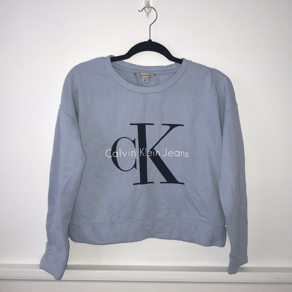 Calvin Klein crop sweatshirt